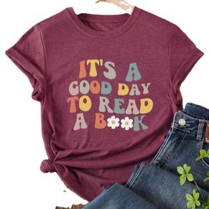 Camiseta estampada Puff para mujer Camiseta estampada Puff con logotipo personalizado para mujer - Product Image 1