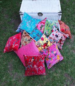 Funda de almohada de pintor mexicano Cojín decorativo floral Pintor mexicano Arte Jardín País México Muertes Funda de cojín - Product Image 5