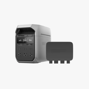 Ventes exceptionnelles - Station d'alimentation portable DELTA 3 Plus 1500W avec entrée AC et technologie X-Stream - Product Image 1