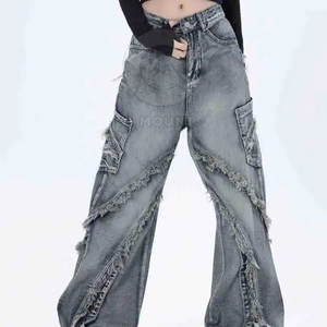 Vente en gros Pantalon baggy sur mesure pour femmes Pantalon baggy au design unique Offre Spéciale Pantalon baggy - Product Image 6