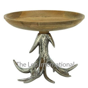 Couleur argentée forme carrée maison bol décoratif aluminium métal pour la maison cuisine Table à manger servant salade Fruits japonais - Product Image 4