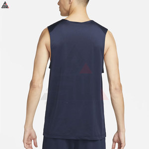 High Quality Knitted Breathable Cotton <b>Bamboo</b> Men Tank Top Low MOQ Best Sale Slim Fit Fitness Wear - Product Image 2
