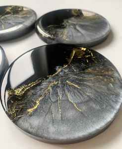 Hot Sell <b>Cheap</b> Price Rose Quartz Resin Agate Coaster <b>Candle</b> Pad for Home Decor Very Low Price - Product Image 4