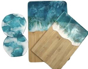 Planche à découper moderne en bois et résine Dernières Offre Spéciale Planche à fromage multifonctionnelle Maison & Jardin - Product Image 2