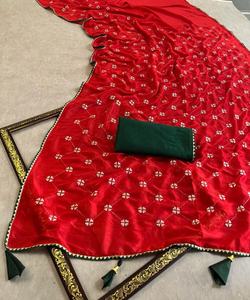 Fabricant professionnel de saris indiens traditionnels en soie, vêtements de bureau élégants et sophistiqués pour les femmes en milieu professionnel - Product Image 2