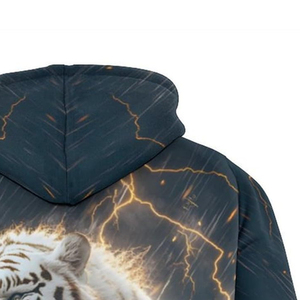 Sweat à capuche avec impression numérique pour hommes en vrac Nouveau style Décontracté Hiver Design Basics Hommes Pullover Hoodies Pour Adultes - Product Image 5