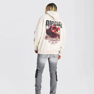 Sudaderas con Capucha de Alta Calidad con Estampado Digital para Hombre, Nuevo Diseño, 100% Algodón, Tallas Grandes, Transpirables, de Secado Rápido, Color Personalizado para Invierno - Product Image 2