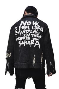 Chaqueta Vaquera Personalizada para Hombre, Diseño sin Capucha, con Estampado de Letras y Botones, Chaqueta Vaquera Personalizada de Fábrica de Ropa - Product Image 6