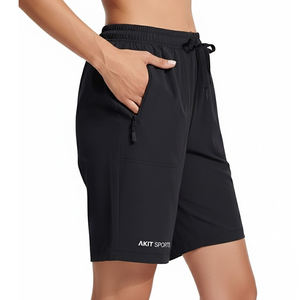 Shorts Casuales de Alta Calidad para Mujer a Precio Económico, Totalmente Personalizables, Tela Suave 100% Algodón, Cintura Alta, Lisos, para Mujer - Product Image 3