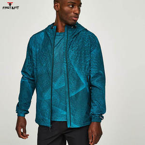 Nueva chaqueta cortavientos de moda personalizada High Street Diseño Popular impermeable casual cortavientos liso para el invierno - Product Image 3