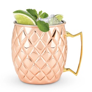 Handcrafted Pure Copper <b>Mug</b> 12oz | 100% Food-Grade Hammered Finish for Moscow Mule & Ayurvedic Drinks - Product Image 3