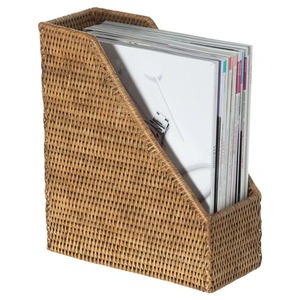 Rattan magazine basket Handmade Storage Basket Wholesale eco-friendly Made in Viet Nam - Product Image 5