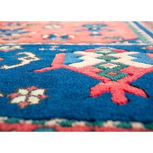 Alfombra de Lana Anudada a Mano Nuray, Diseño de Medallón Rojo y Naranja, Alfombra Grande de 9x12 para Sala de Estar, para Uso Doméstico - Product Image 3