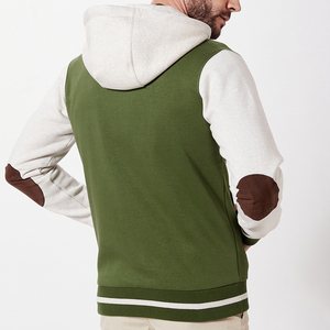 Chaquetas Varsity para Hombre al por Mayor, Chaqueta Universitaria de Béisbol con Logotipo Personalizado, Bordado Chenille y Parches - Product Image 3