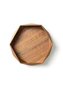 ถาดไม้อะคาเซียทรงกลมแบบแข็งพรีเมียมร้านอาหารโรงแรมทำด้วยมือจากผู้ผลิตและจัดจำหน่ายจากอินเดีย - Product Image 5