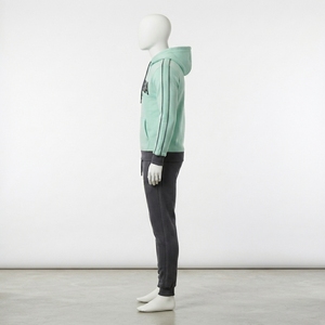 Conjunto Deportivo para Hombre, Sudadera con Capucha Verde Menta, Pantalones Jogger Bordados, Ropa Deportiva Casual, Ropa Deportiva para Entrenamiento, Fitness y Actividades - Product Image 2