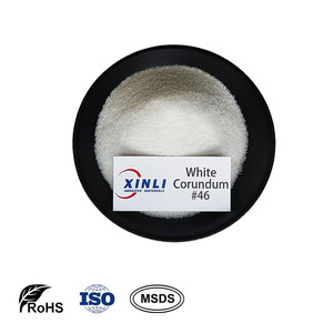 46 Grit wfa Al2O3 99% màu trắng tinh khiết hợp nhất alumina mài mòn phun cát mài mòn nhà máy giá - Product Image 3