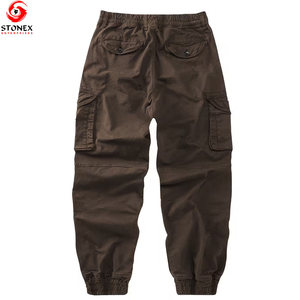 กางเกงคาร์โก้ผ้าแคนวาสผู้ชายขายดีที่สุดปี 2025 เอวกลาง สไตล์ลำลอง รับสั่งทำไซส์ใหญ่ ระบายอากาศ แห้งเร็ว คุณภาพสูง ราคาขายส่ง - Product Image 2