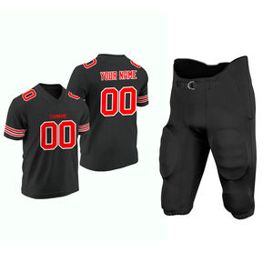 Ensemble d'uniformes de bonne qualité pour l'entraînement d'équipe sportive pour adultes Hauts de football américain Maillot de football américain pour hommes - Product Image 2