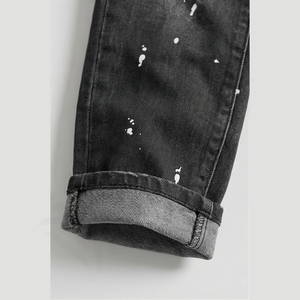 ผลิตกางเกงยีนส์เดนิมผู้ชายทรงสลิมฟิตแบบขาดๆ พร้อมสี ขนาด และโลโก้ที่กำหนดเอง ขายส่งจำนวนมากแบบ OEM - Product Image 6