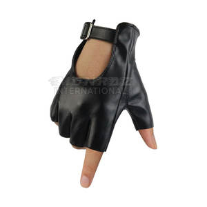 Unisex Fashion Fingerless <b>Gloves</b> Half <b>Finger</b> Design for Casual Streetwear Trendy Half <b>Finger</b> <b>Gloves</b> - Product Image 2
