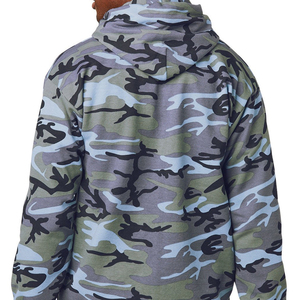 Custom logo Men's Tech Fleece Sports Hoodie Camo Print Knitted Poly/Cotton Formal Style Camo hunting and <b>fishing</b> Hoodies - Product Image 6