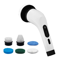 Nettoyeur électrique sans fil avec 7 têtes de brosse remplaçables, appareil de nettoyage facile, moteur puissant, brosse de nettoyage électrique écologique