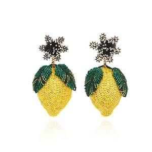 Pendientes de Gota de Cuentas de Semillas Tejidos a Crochet Hechos a Mano de Alta Costura para Mujer 2025, Multicolores, Venta al por Mayor, JAVED HANDICRAFTS JH-2092, San Valentín - Product Image 6