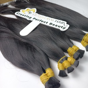 ผมคนธรรมชาติแบบตรงจำนวนมากผมคนจากเวียดนาม5% 2/9 - Product Image 3