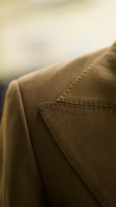 Trajes de negocios de 2 piezas de lana 100% Unisex, doble botonadura, manga larga, cuello en V, clásico, ajustado, plisado, frontal, transpirable, de talla grande - Product Image 3