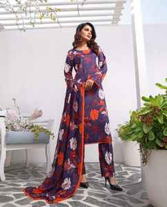 Vestido de fiesta Formal sin costuras más vendido para mujer nuevo diseñador longitud Regular Salwar Kameez 2025 vestido musulmán para primavera - Product Image 5