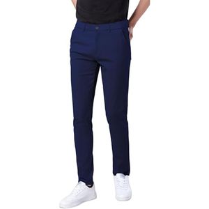 Pantalones chinos ajustados de algodón 100% para hombre hechos en Bangladesh, directos del fabricante de fábrica. - Product Image 1