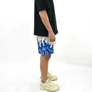 Shorts de sport respirants pour hommes, streetwear, vêtements de sport, logo personnalisé, adaptés à la course à pied, au basketball, aux activités de plein air, vêtements de sport décontractés - Product Image 3