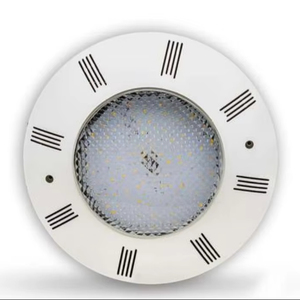 ไฟสระว่ายน้ำ LED 12V 27 HF011สีขาวนวล, IP68พลาสติก ABS กันน้ำติดผนังใต้น้ำหรี่แสงได้ควบคุมได้ - Product Image 1