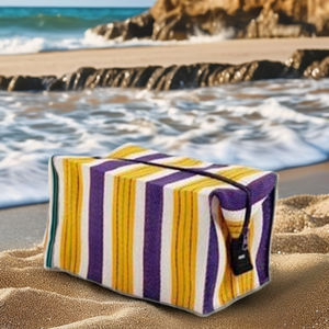 Nylon Recycled Cosmetic Pouches Cases Recycled Plastic Nylon Polypropylene <b>Bags</b> for <b>Makeup</b> Manufactured in Mumbai India-Exporter - Product Image 1