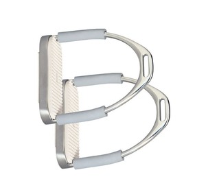 Nueva llegada de estribos para montar en salto de aluminio ligero ajustable agarre ancho ecuestre directo de fábrica OEM Export - Product Image 5