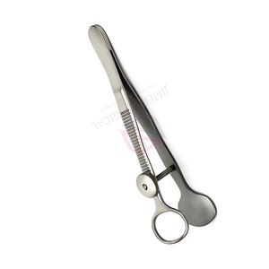 Por encargo 3,5 \ "Micro Desmarres Chalazion fórceps Ojo de acero alemán cirugía oftálmica pinzas ENT herramientas con abrazaderas - Product Image 4