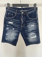 Nuevos pantalones cortos de mezclilla lavados de color personalizados, pantalones cortos desgastados con estilo premium 2025 de algodón transpirable para hombre de verano