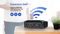 Mini PC Industrial Barebones Sin Ventilador, Core I3, DDR4, Doble Núcleo, SSD, Red, Nuevo
