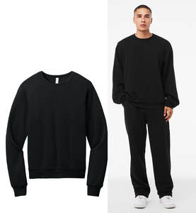 Meilleur vendeur aux États-Unis, sweat-shirt unisexe en polaire doux de poids moyen, qualité Tulex avec un ajustement de niveau supérieur et Bella + Canvas - Product Image 3
