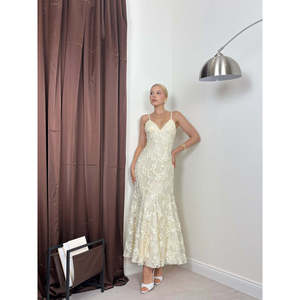 SARI 20487 ELBISE - SARI - Product Image 1