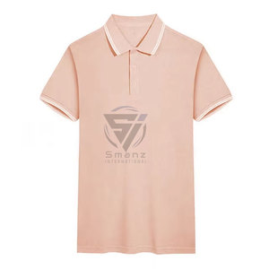 เสื้อโปโลผู้ชายทรงเข้ารูประดับไฮเอนด์ สไตล์ลำลองสำหรับธุรกิจ แขนครึ่งตัว แฟชั่นทันสมัย ปักโลโก้ ระบายอากาศได้ดี ผลิตจากผ้าโพลีเอสเตอร์ถัก - Product Image 1