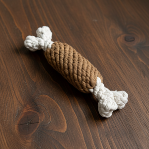 Juguete de Cuerda para Perros, Hecho a Mano, Interactivo, con Sonido, Duradero, para Perros Pequeños y Medianos, para Gatos, para Divertirse con el Olor a Jamón - Product Image 4