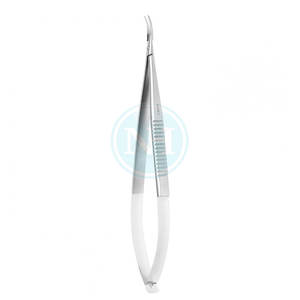 Portaagujas Castroviejo de calidad premium, recto, con mordazas de 10 mm, de titanio, fabricado en Pakistán, en venta. - Product Image 2