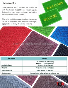 แผ่นปูรองในรถยนต์แบบรังผึ้ง PVC กันน้ำพื้นกันลื่นสำหรับใช้ในรถยนต์และขนส่ง - Product Image 4