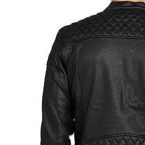 Chaquetas de cuero de material de alta calidad para hombre a precio asequible chaqueta de cuero de piel de vaca transpirable para hombre - Product Image 6