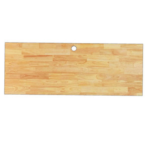 Minimalist Rectangular <b>Desk</b> 160x60cm 17mm Thick AA Grade Rubber <b>Wood</b> <b>Solid</b> <b>Wood</b> Durable for Bedroom Office <b>Desks</b> - Product Image 3
