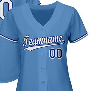 Camisetas de béisbol de estilo de rayas personalizadas de calidad al por mayor uniforme de béisbol y camisetas para hombres mejor diseño 2025 - Product Image 3