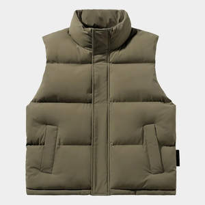 Meilleur design Veste à bulles de haute qualité avec logo personnalisé Nouveau style pour hommes Nouveau design Veste en duvet bouffante à manches longues grande taille pour hommes - Product Image 5