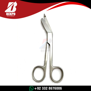 กรรไกรตัดผ้าพันแผลแบบหนาพิเศษ กรรไกรฉุกเฉินทางการแพทย์ สำหรับแพทย์ พยาบาล ปฐมพยาบาล ใช้สำหรับการผ่าตัดและถอดผ้าพันแผล - Product Image 3